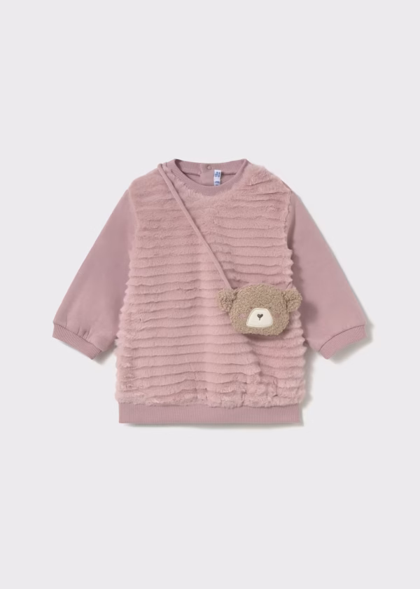 Vestido com bolso bebé