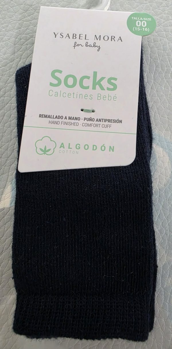 Meias altas azul marinho